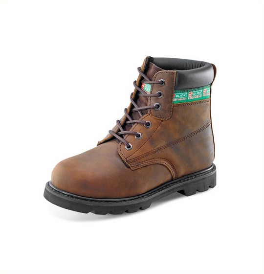 Safety Boots Brown